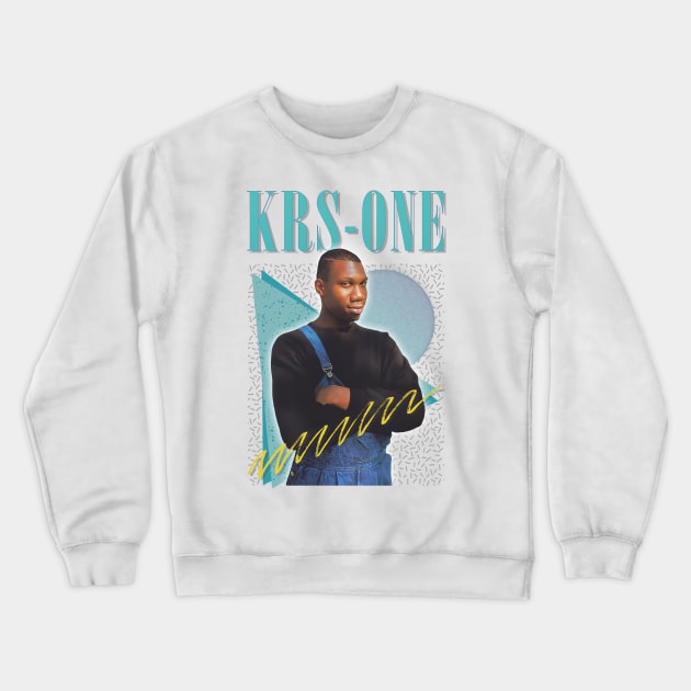 KRS-ONE / 90s Aesthetic Crewneck Sweatshirt by DankFutura